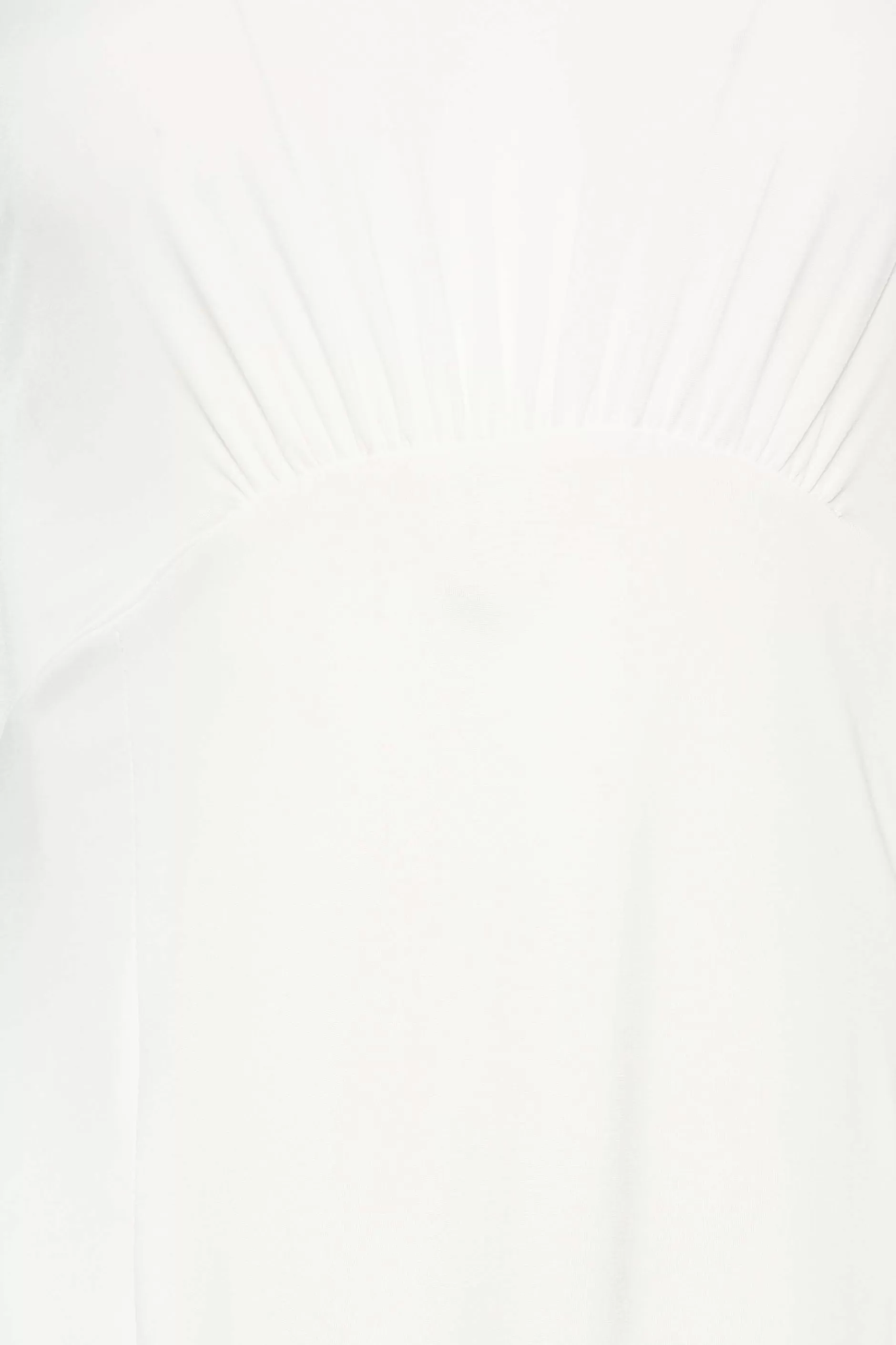 Women M&Co Midi Dresses> Womens White Angel Sleeve Split Hem Midi Dress