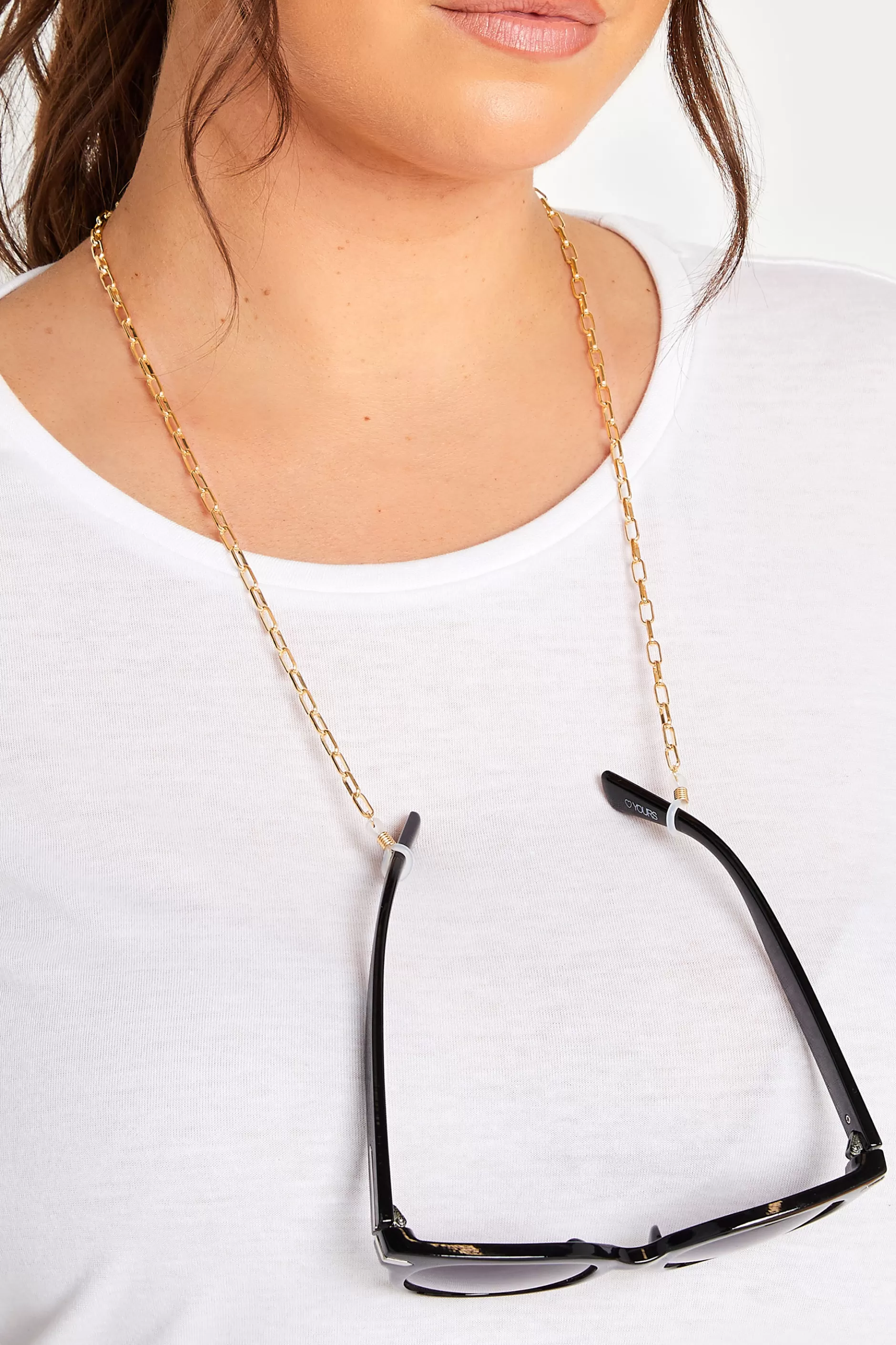 Women M&Co Sunglasses>Yours Yours 2 Pack Silver & Gold Sunglasses Chain Set