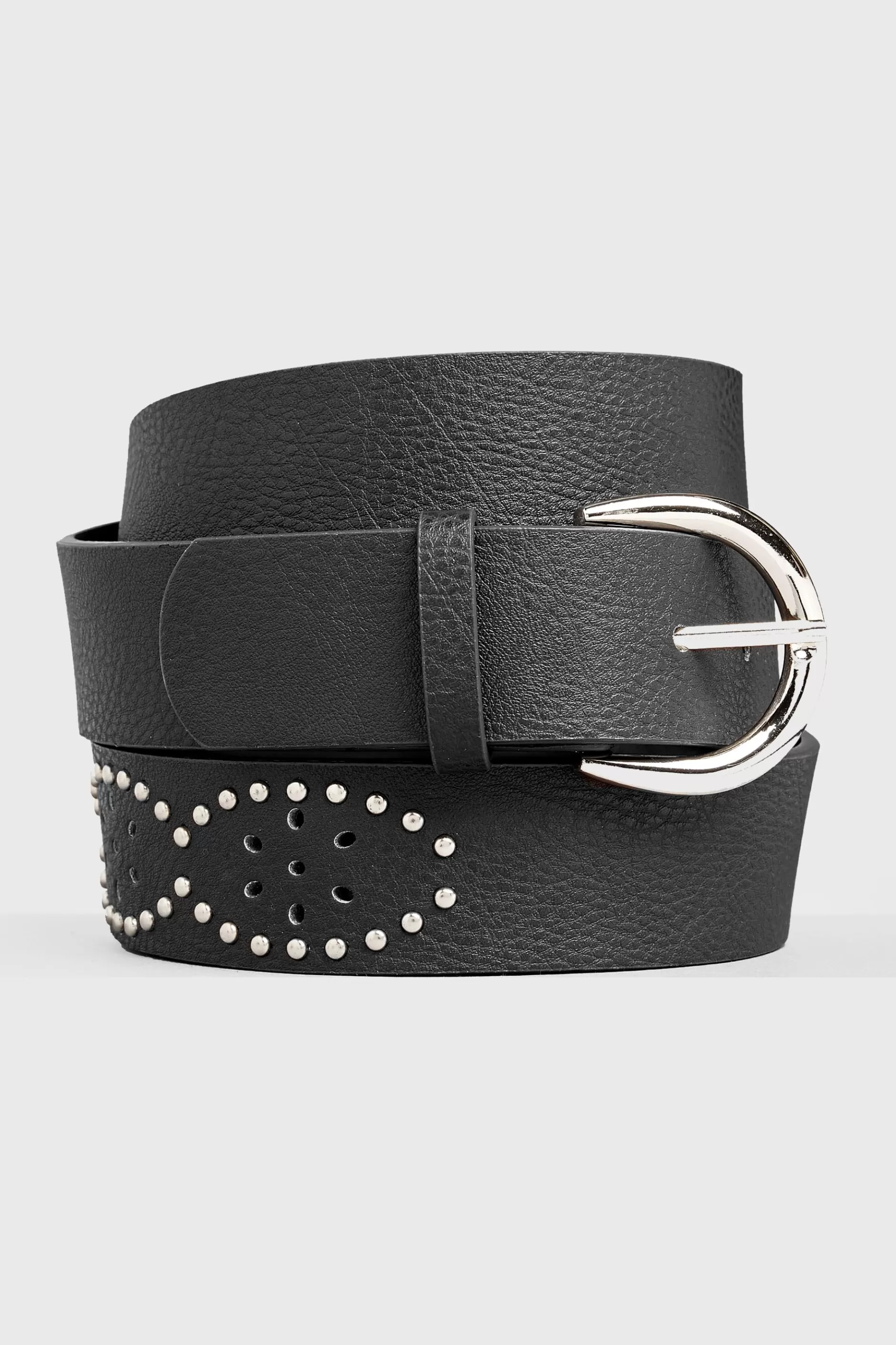 Women M&Co Belts>Yours Yours Black Studded Belt