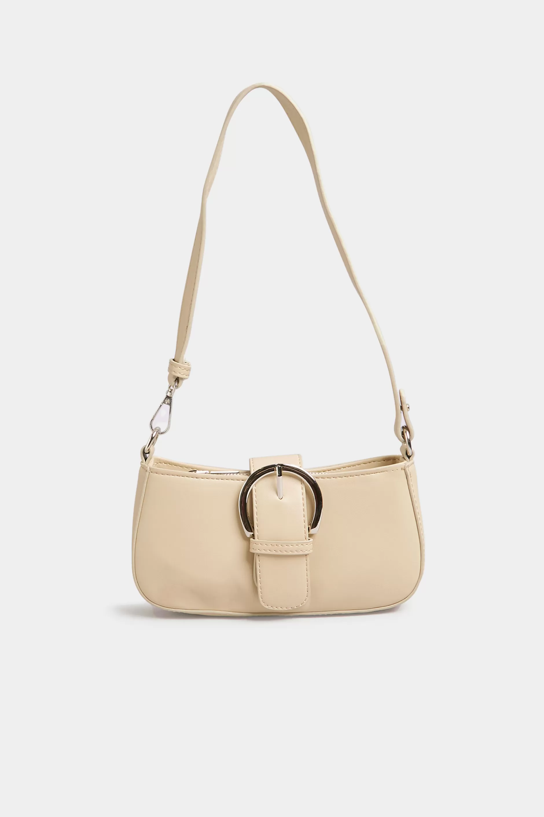 Women M&Co Bags>Yours Yours Cream Buckle Front Shoulder Bag